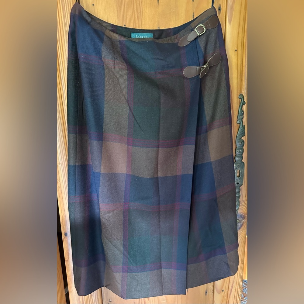 Ralph Lauren Plaid Skirt
